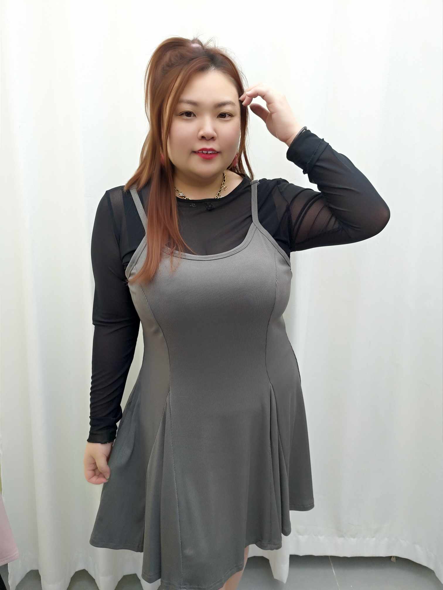 DDA09 TW#729A 小心机性感镂空连衣裙（⚠️不包括内搭⚠️）