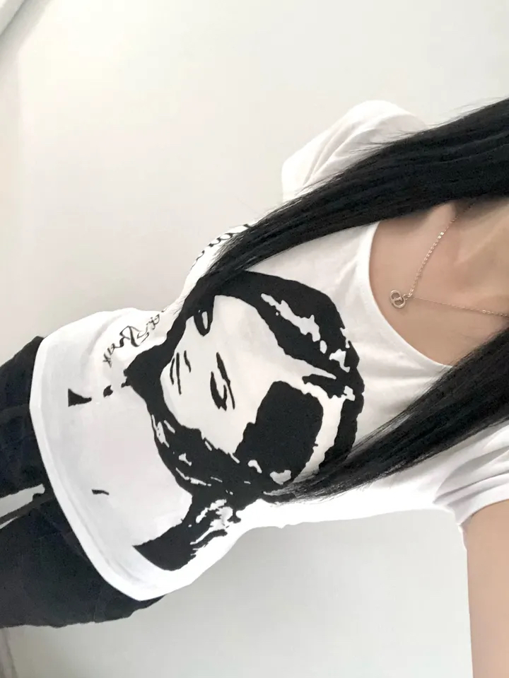 Hooded Slim-Fit Graphic Tee