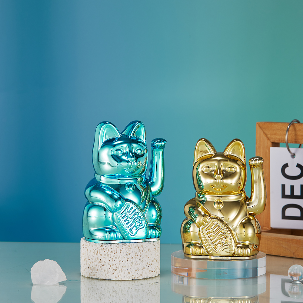 📦訂購 台灣代購 Mini Lucky Cats 迷你幸運繽紛自動招手招財貓