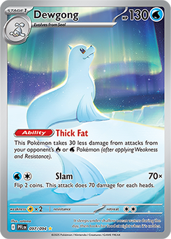  Pokemon TCG Card Game -  Dewgong
