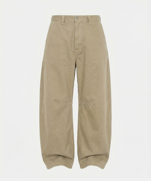 Mystic Formal Curved Chino Pants - Beige