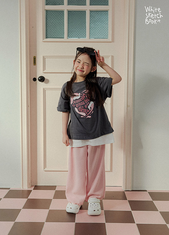 🇰🇷WhiteSketchBook長褲