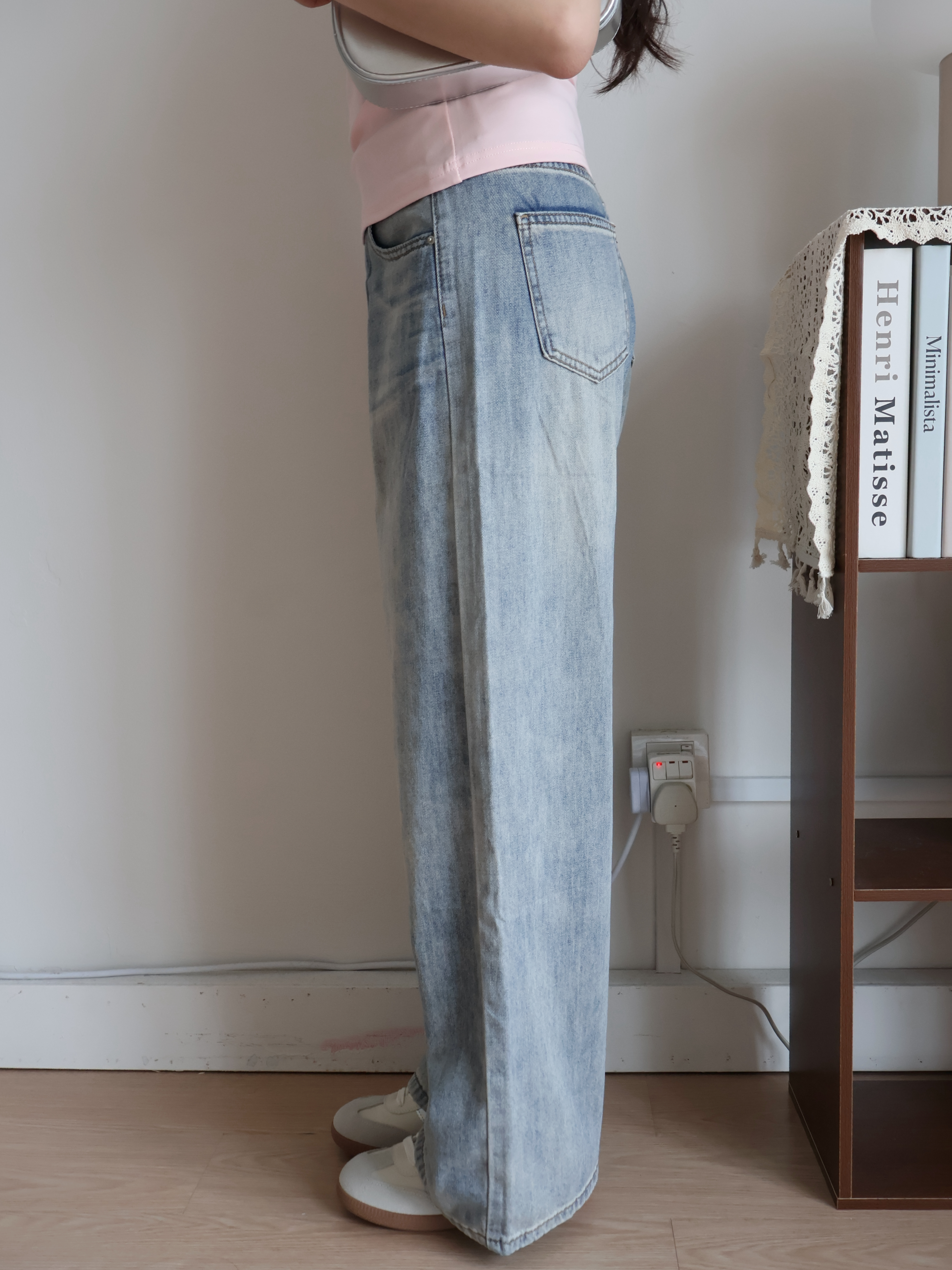 Miley Straight Jeans | Light Blue
