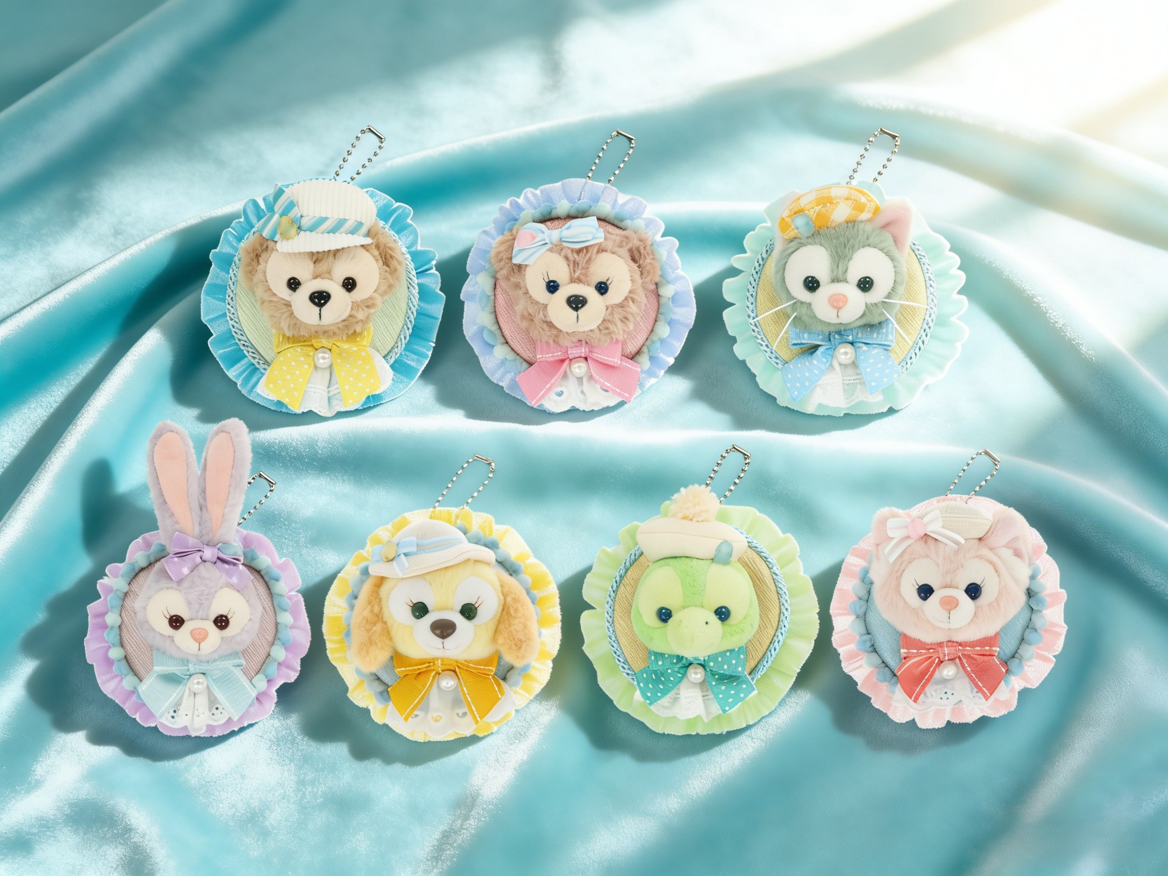 【預訂品📣『東京ディズニー「Duffy & Friends 25周年限定 」夾夾掛飾 (全七款選)』】