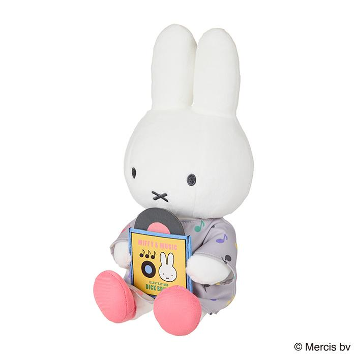 ⚡️限時抵價⚡️｜日本直送 Miffy ＆Music 唱片毛絨公仔
