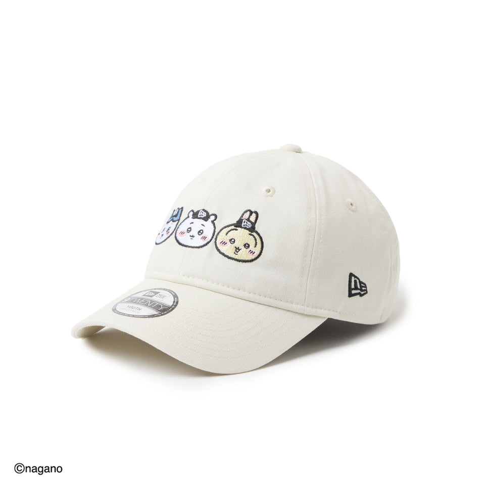 New Era Kids Youth 9TWENTY Chiikawa / Chiikawa, Hachiware, Usagi, Ivory