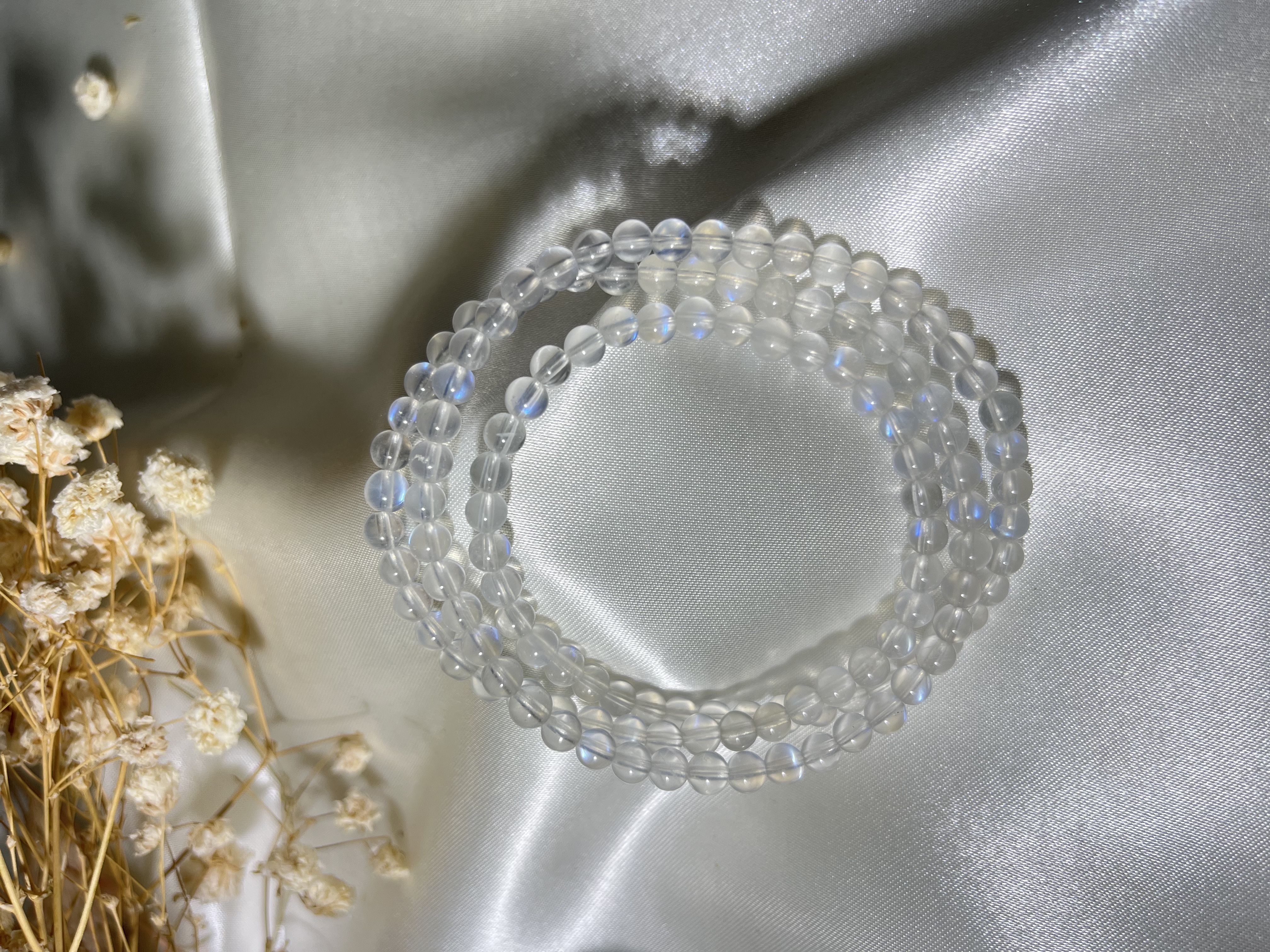 藍月光石三圈 4mm+