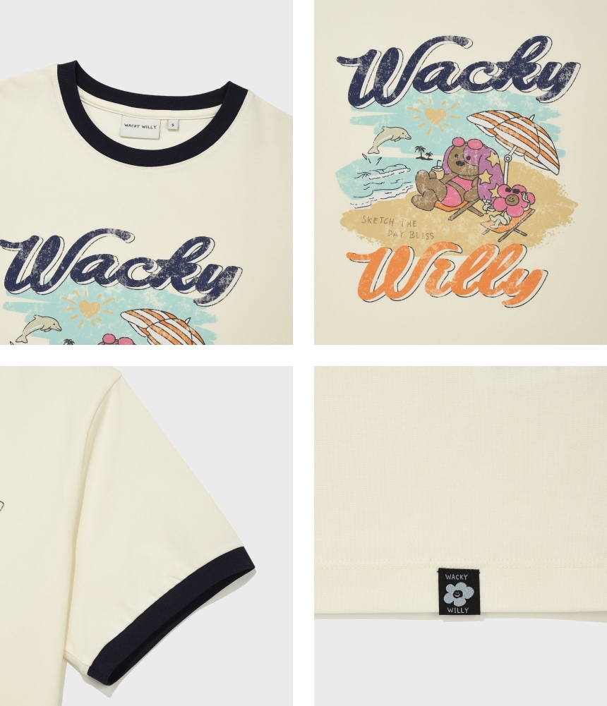 🇰🇷韓國Wacky Willy女裝短袖Tee