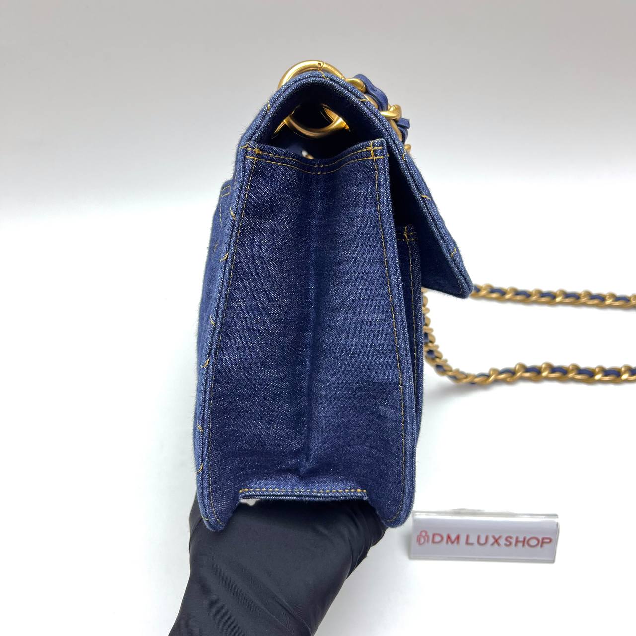 Chanel 23S Denim Messenger Bag (Microchip)