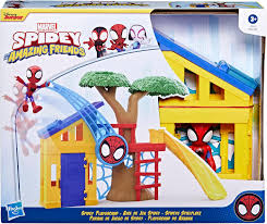 正版 Marvel Spidey and His Amazing Friends 蜘蛛俠基地遊樂場 Playset 兒童玩具