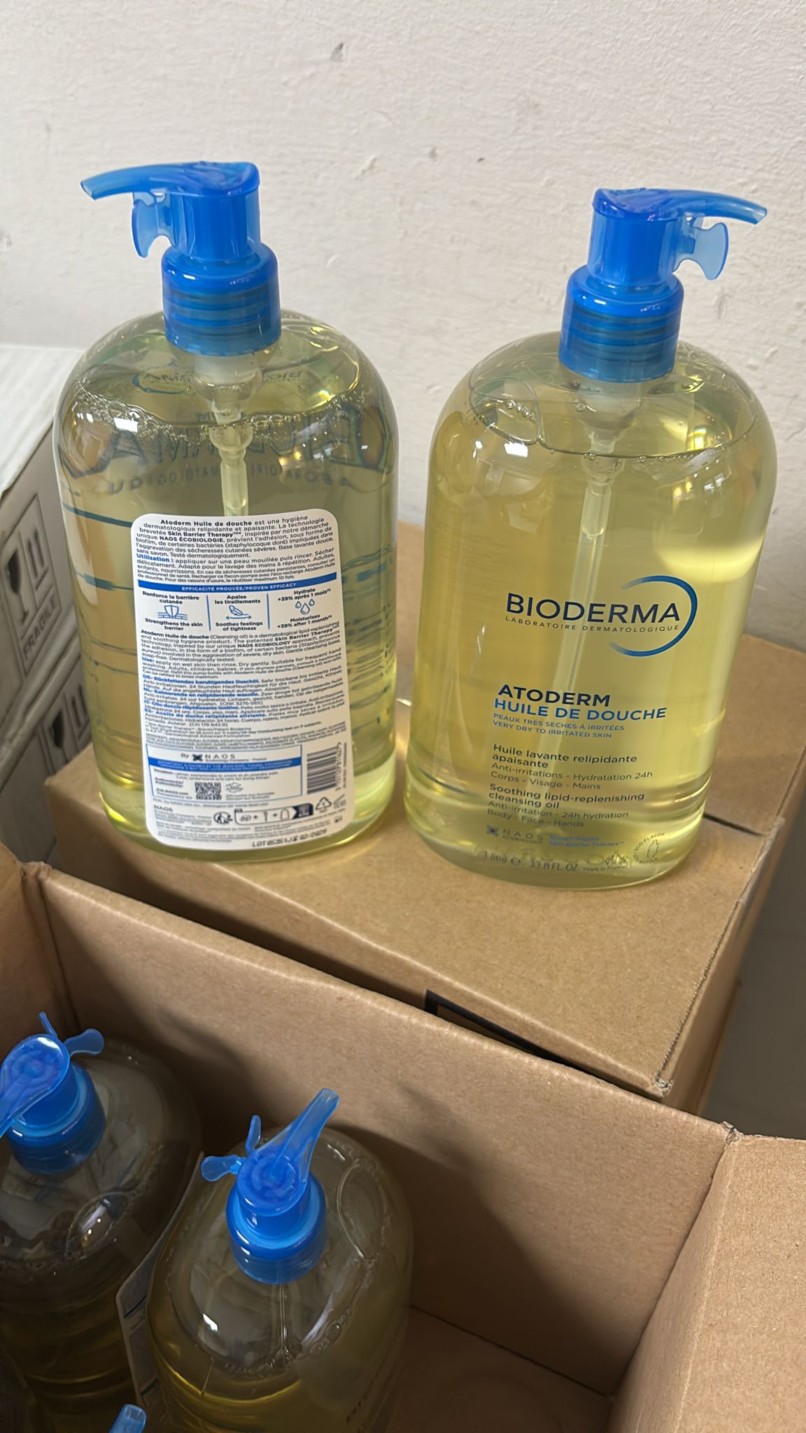 升級加強版 BIODERMA 貝德瑪 沐浴油 *1000ML(黃色)
