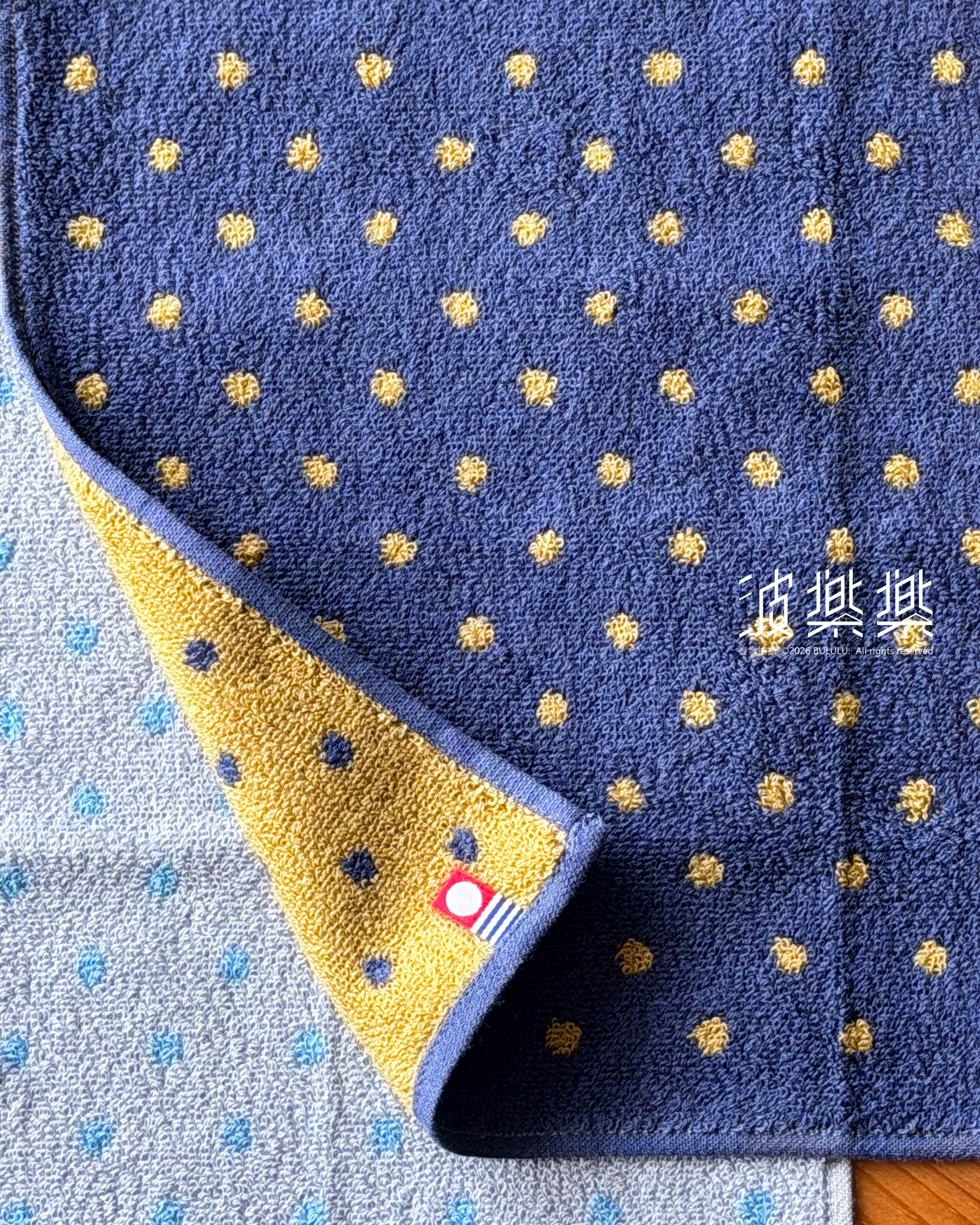 今治(圓點)小方巾 手帕