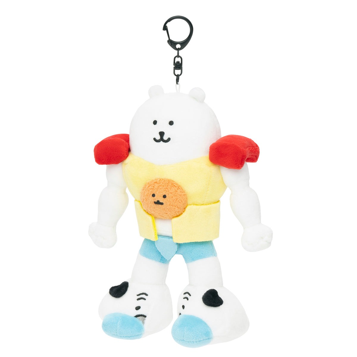 現貨｜Nagano Joke Bear 自嘲熊 合體機械人 日版 毛公仔 吊飾 掛件 (387978)