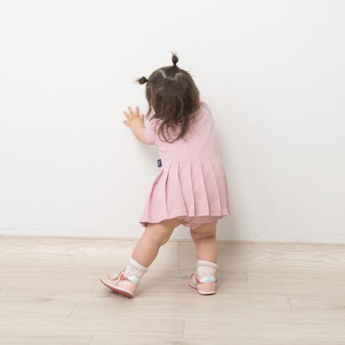 🇯🇵預訂 日本直送🇯🇵Polo Baby刺繡絲帶粉紅色短袖包屁裙