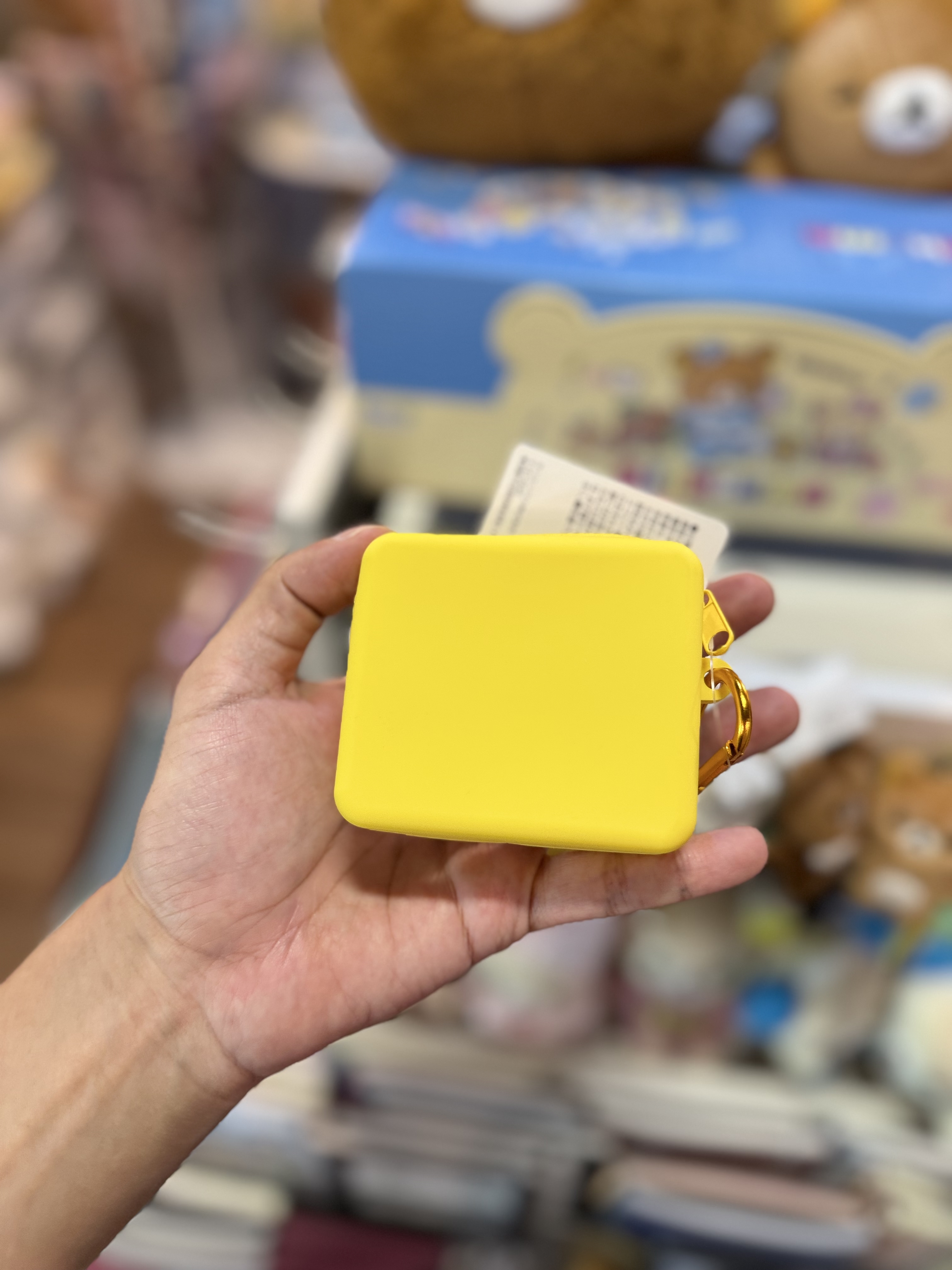 《現貨》全新rilakkuma 矽膠制小物袋