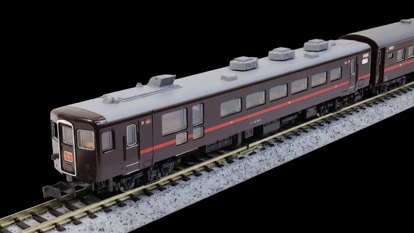 KATO SL冬季濕原號 北海道旅遊列車五節客車泊車廂