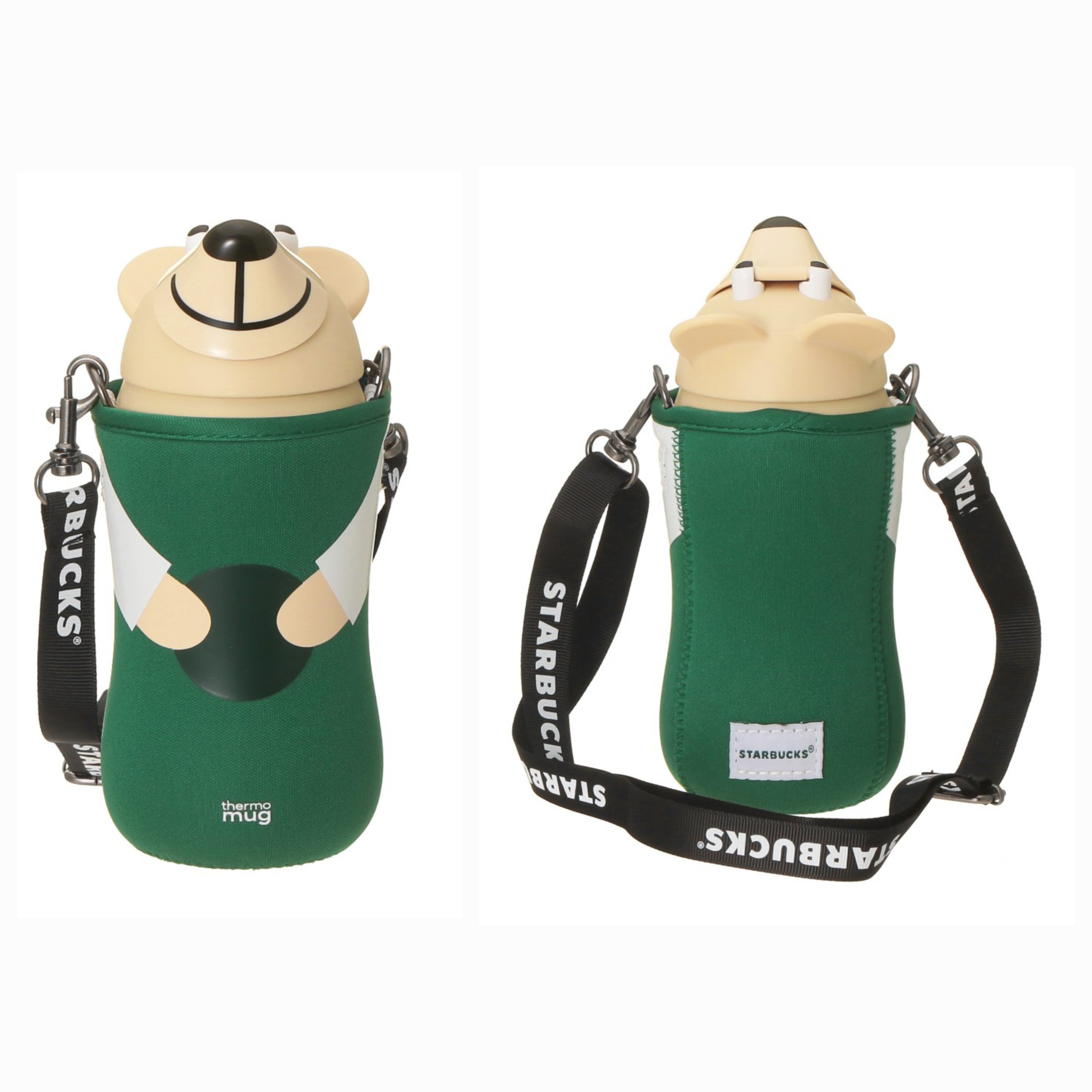 《日本 🇯🇵 STARBUCKS Kids ＆ Family系列》🔸️ 不鏽鋼熊仔🐻造型保溫杯  380ml   $348