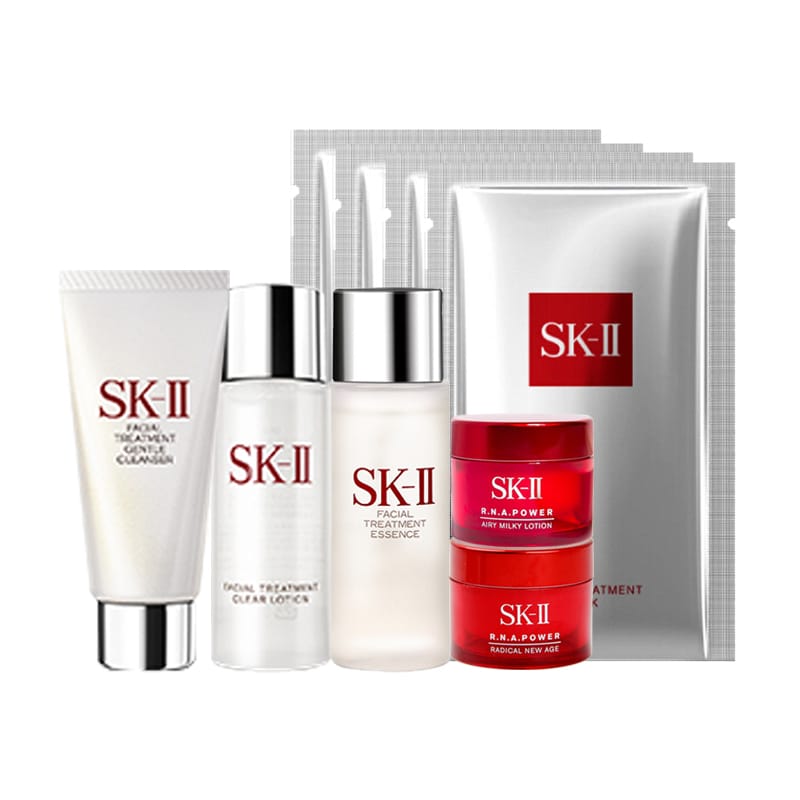 新版 Sk2 旅行裝中樣九件套💰$488套。
