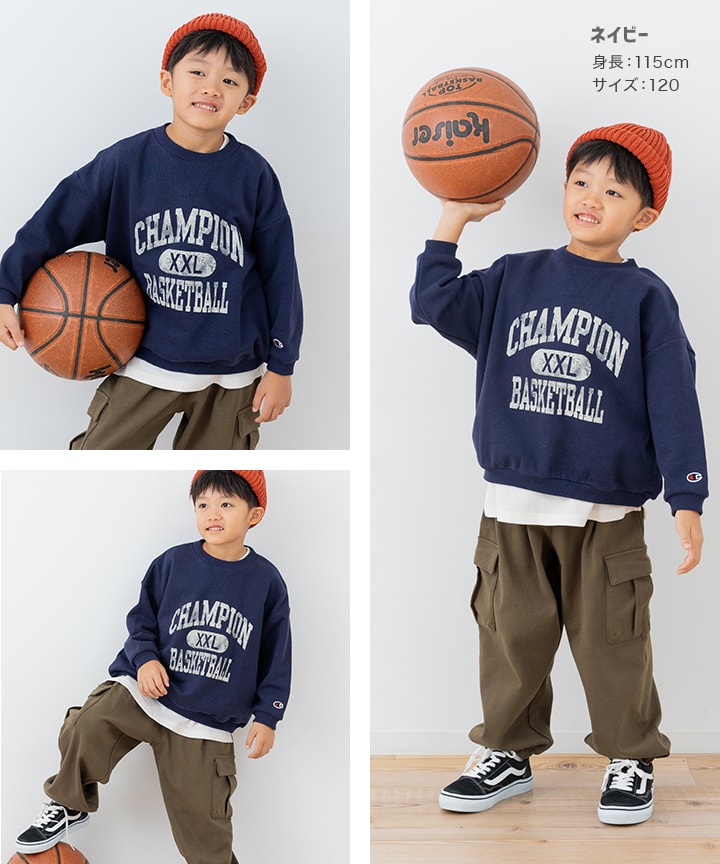 🆕【⭐訂購⭐】🇯🇵 日本直送 🌀  #Champion "XXL Basketball" 束袖衛衣 [3款選] 🌀 [PLIA-0219] [261029]