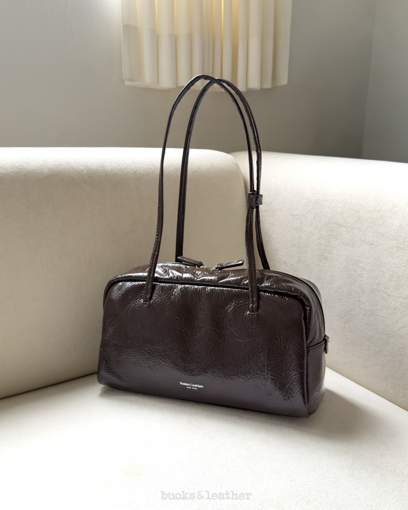 【26FW新皮質加入】 預訂_French Toast Bag by Bucks & leather