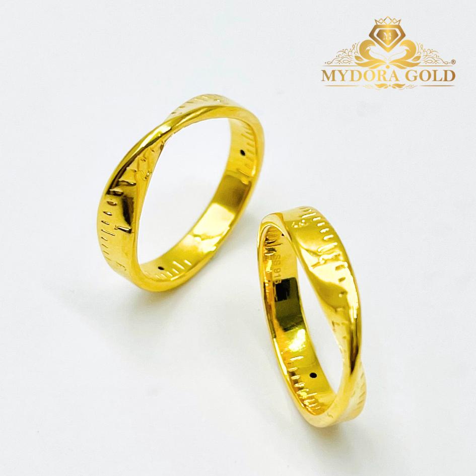 MYDORA Cincin Linear Twist (5G) l EMAS 916/22K