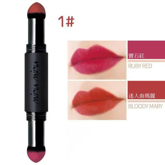 2盒$58。日本🇯🇵MIRU MIRU 雙頭雙色唇彩筆系列