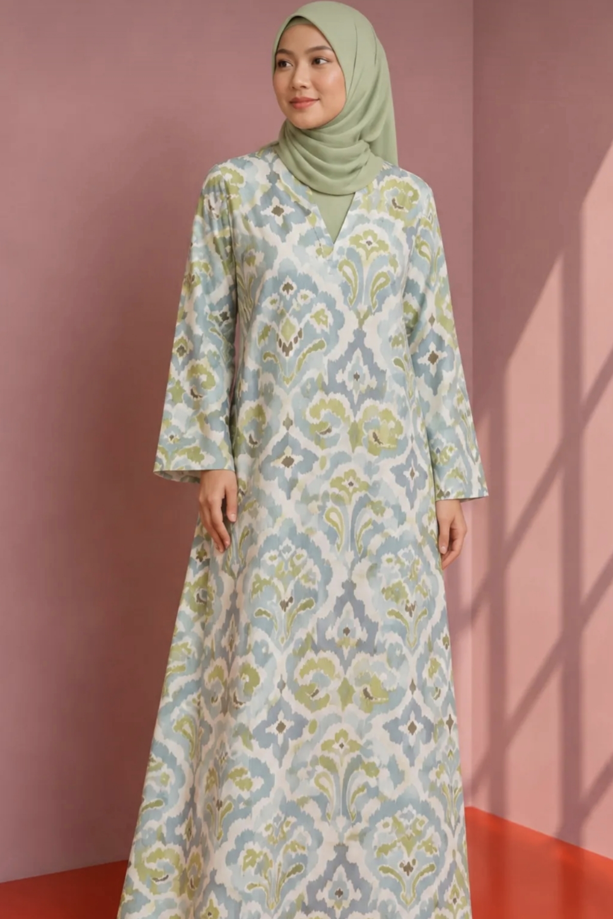 Linen Dress - Kunafa