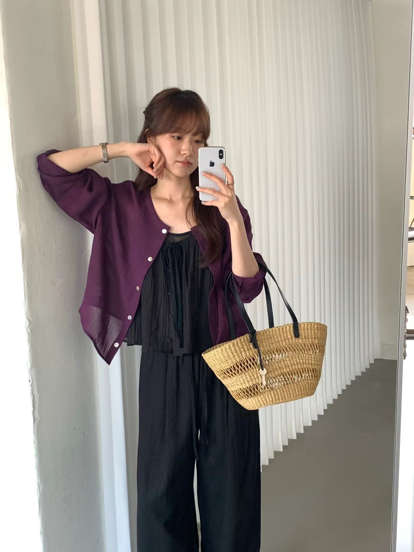 🇰🇷東大門女裝 | modern linen shirt