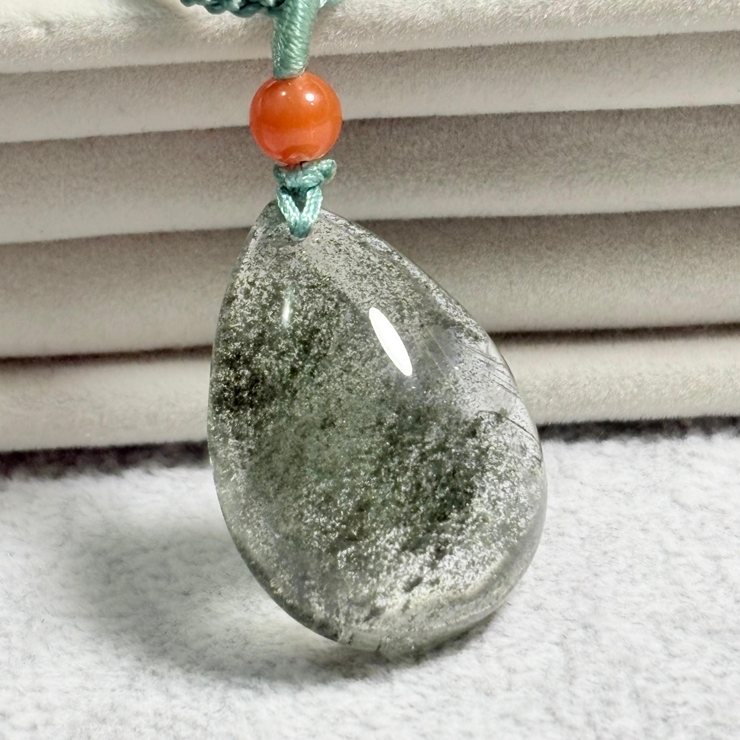 綠幽靈吊墜（重約：10克）附送證書No. 19-262