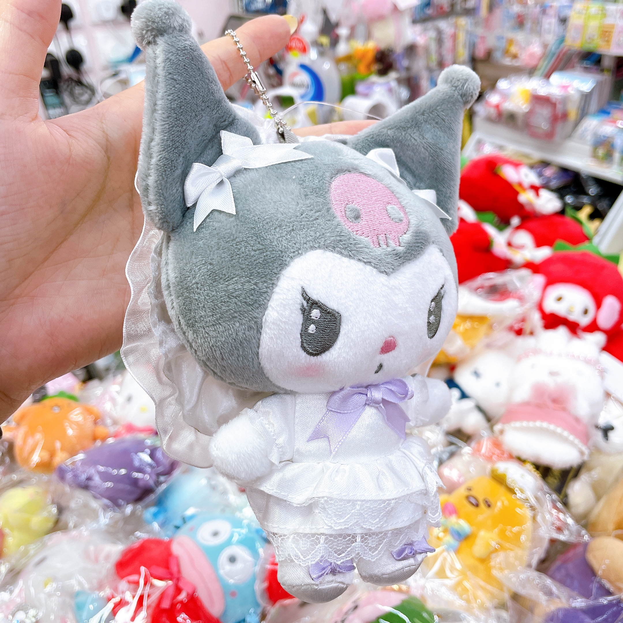 日本直送日本版Hello Kitty Melody Lolita系列公仔掛飾