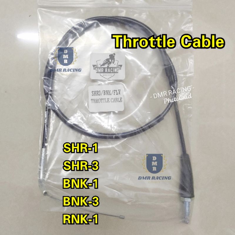 SHR-1 SHR-3 BNK-1 BNK-3 RNK-1 SHR250 XGZ Clutch Cable & Throttle Cable