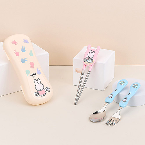 【預訂】韓國直送 Miffy 四件套餐具