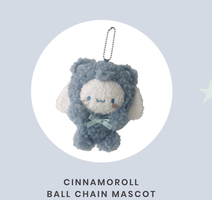 日本預訂📍日本Sanrio x As Know As Plus熊仔公仔吊飾 18/3日本開售