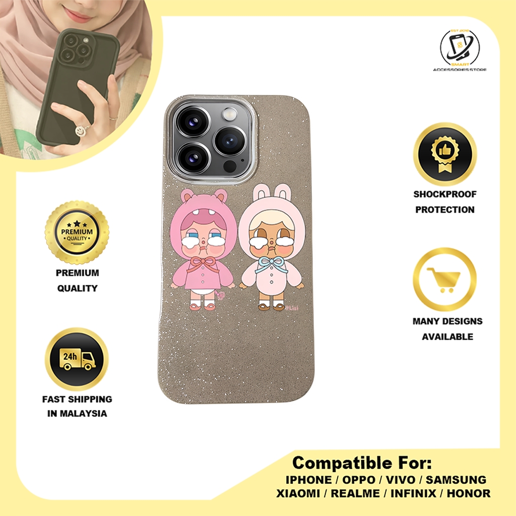 BLING CASE PHONE FOR IPHONE - DESIGN CRYBABY A