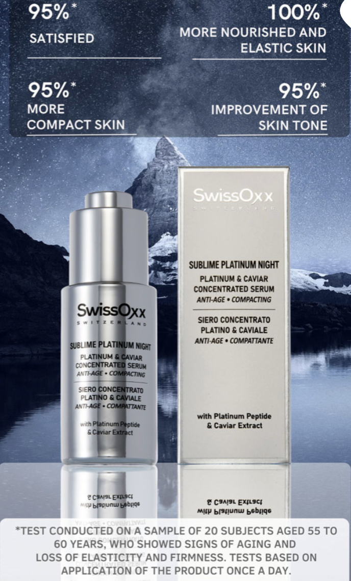 Swissoxx 白金逆齡晚間精華 30ml