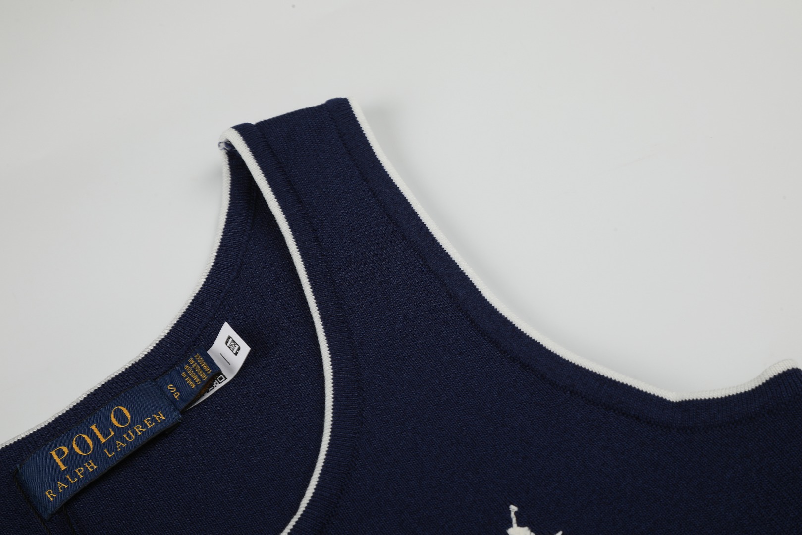 0620 RL Polo 夏季修身冰絲針織背心 7月尾