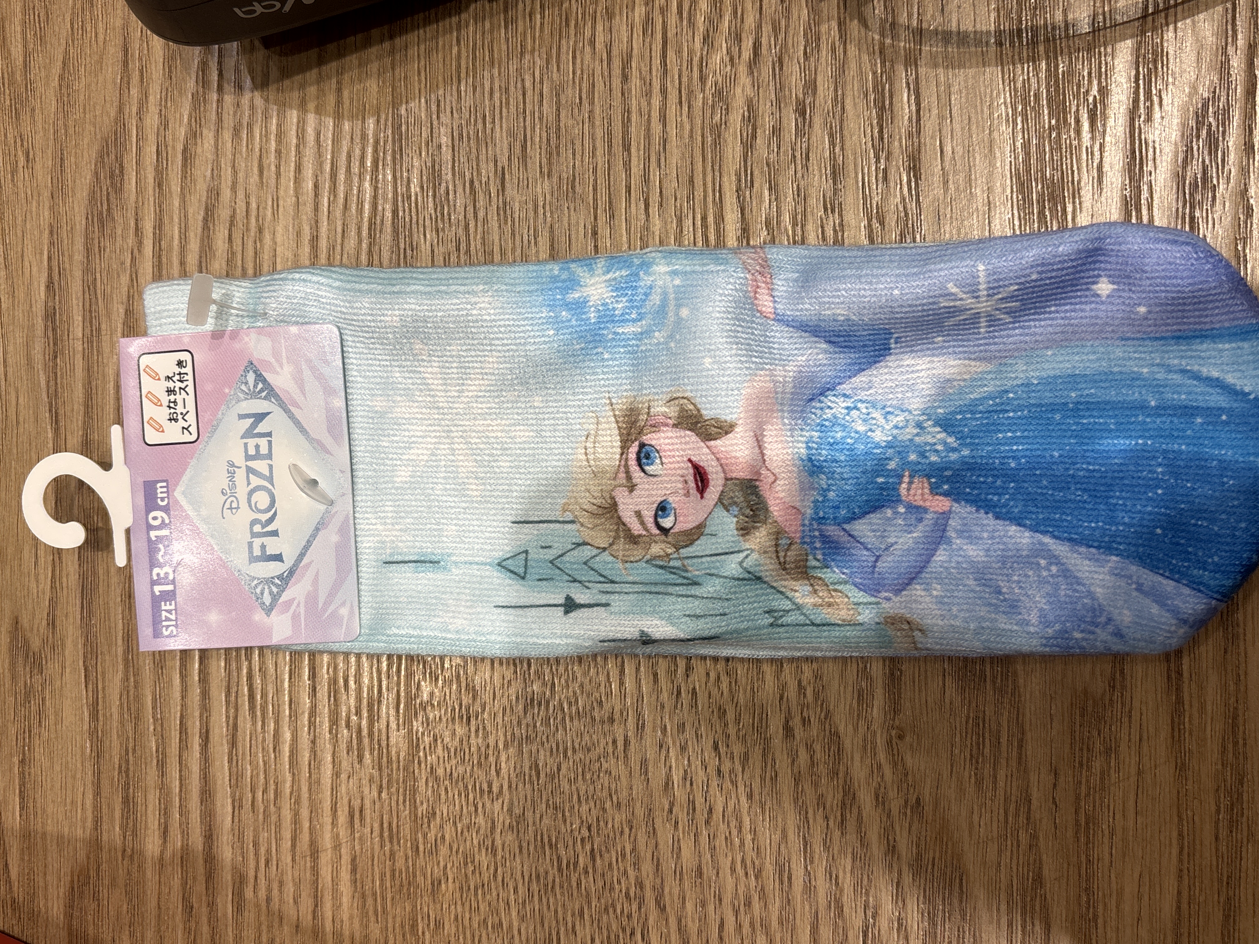 卡通襪-Elsa（藍）