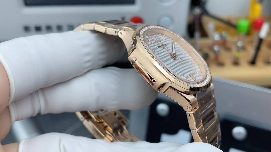 🌐玫瑰金钻圈女鹦鹉35.2mm🌐