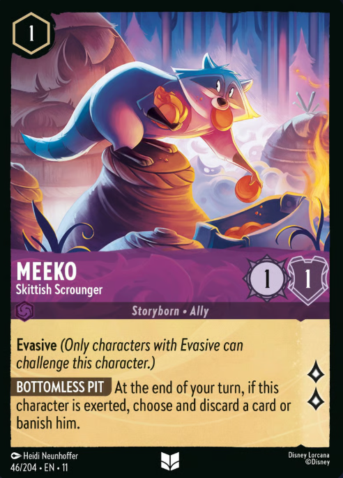 46/204 Meeko - Skittish Scrounger UC