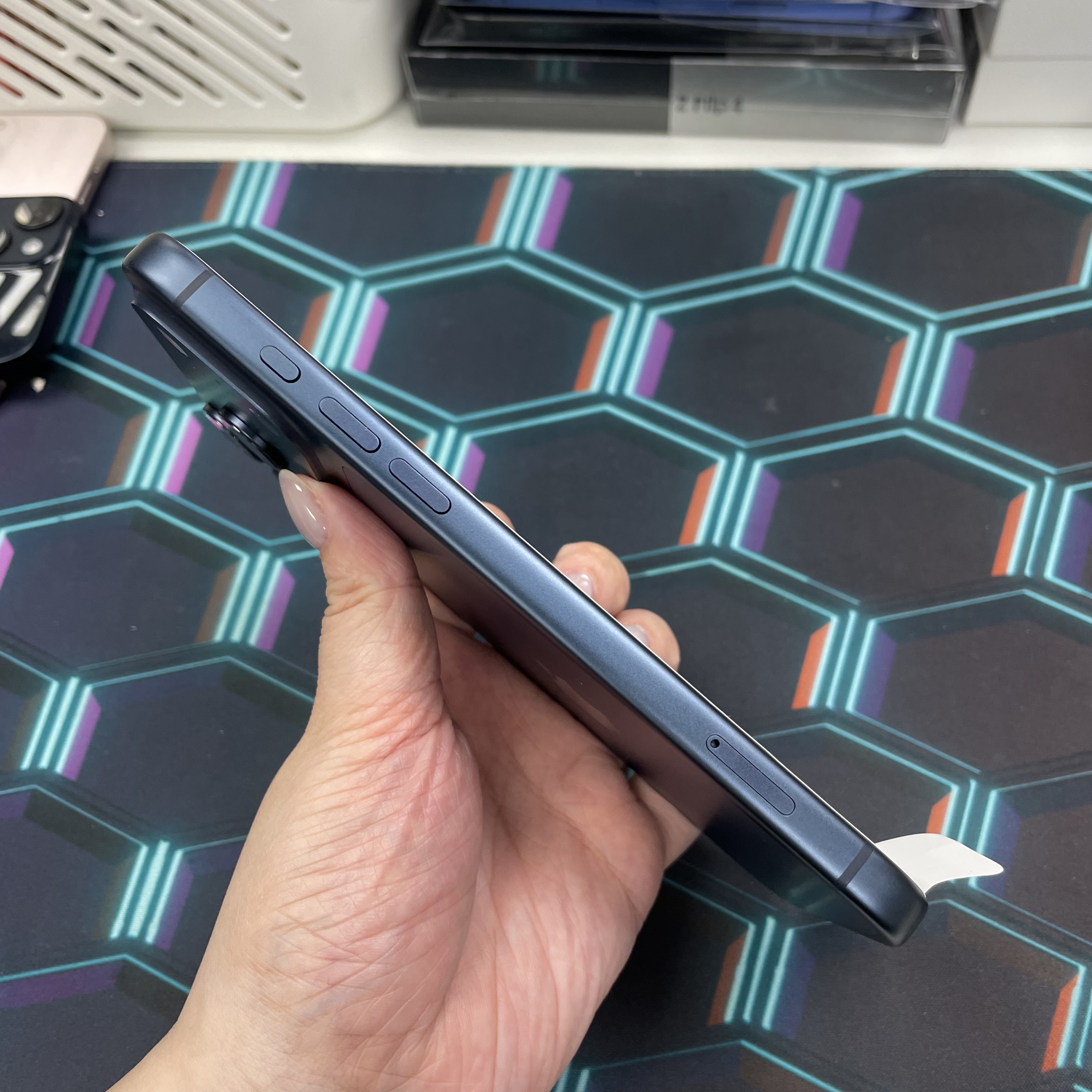 *6466 17 pro max 全新機 256GB 電100 藍色 blue