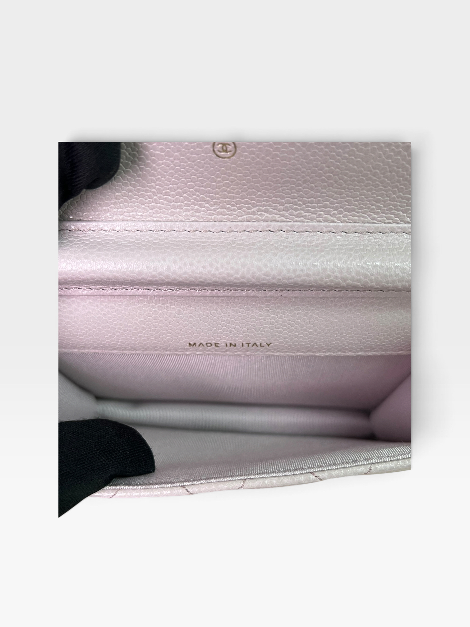 Pre-owned CHANEL Caviar Quilted Miss Coco Clutch With Chain / Product Code: 083105