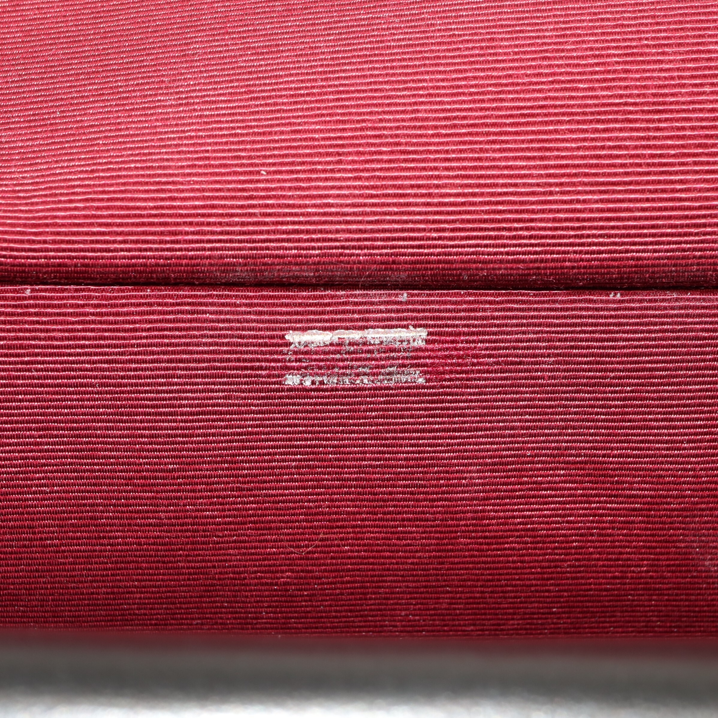 Chanel Vintage Matelasse Coco Mark Half Moon Double Flap Bag