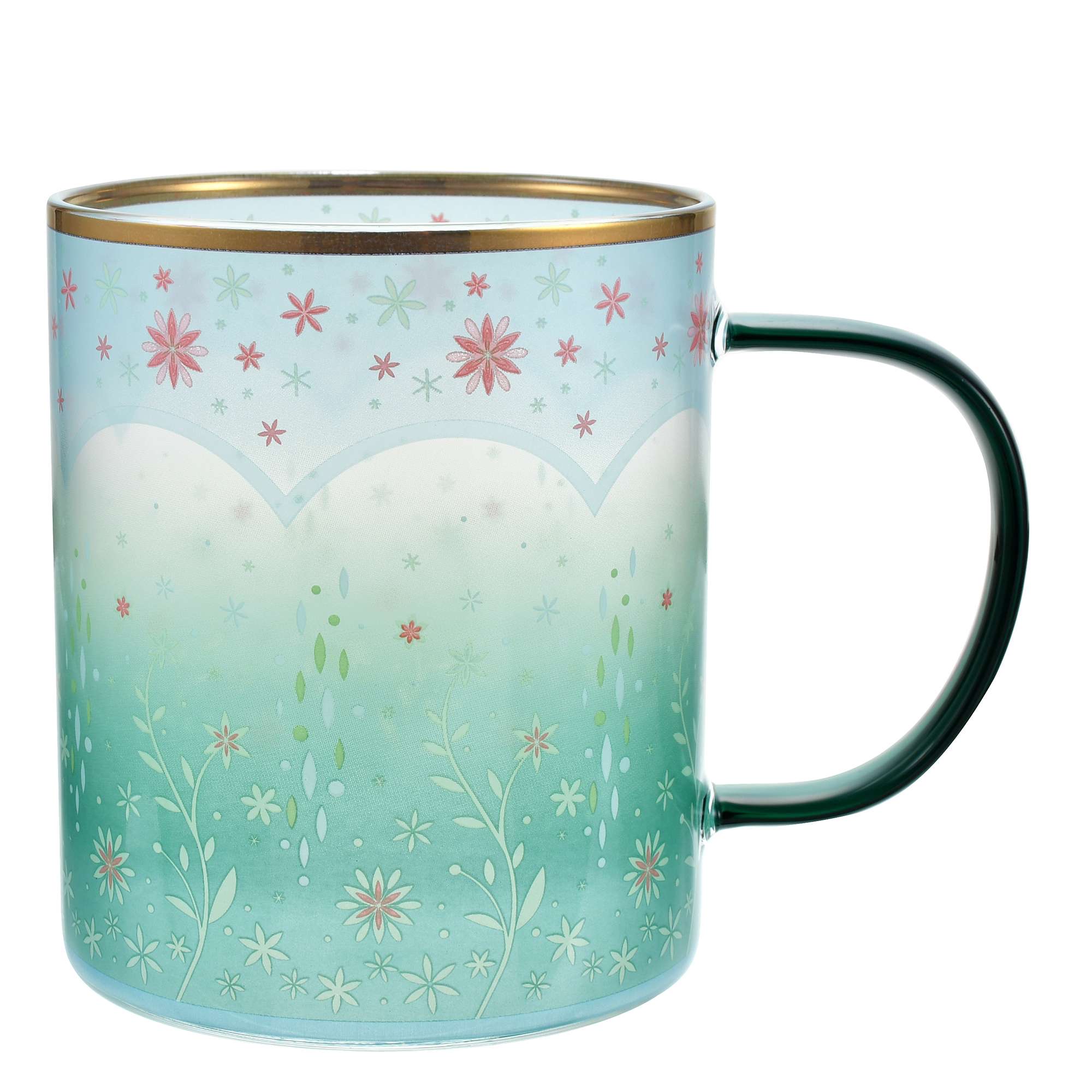 🎀【預訂】 Frozen Fever Elsa Mug Heat-Resistant Glass 