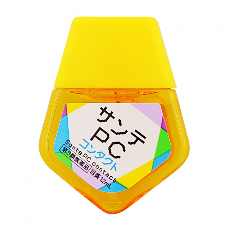 (JP)SANTEN 參天PC抗藍光眼藥水 12ml (黄色) 2027年5月