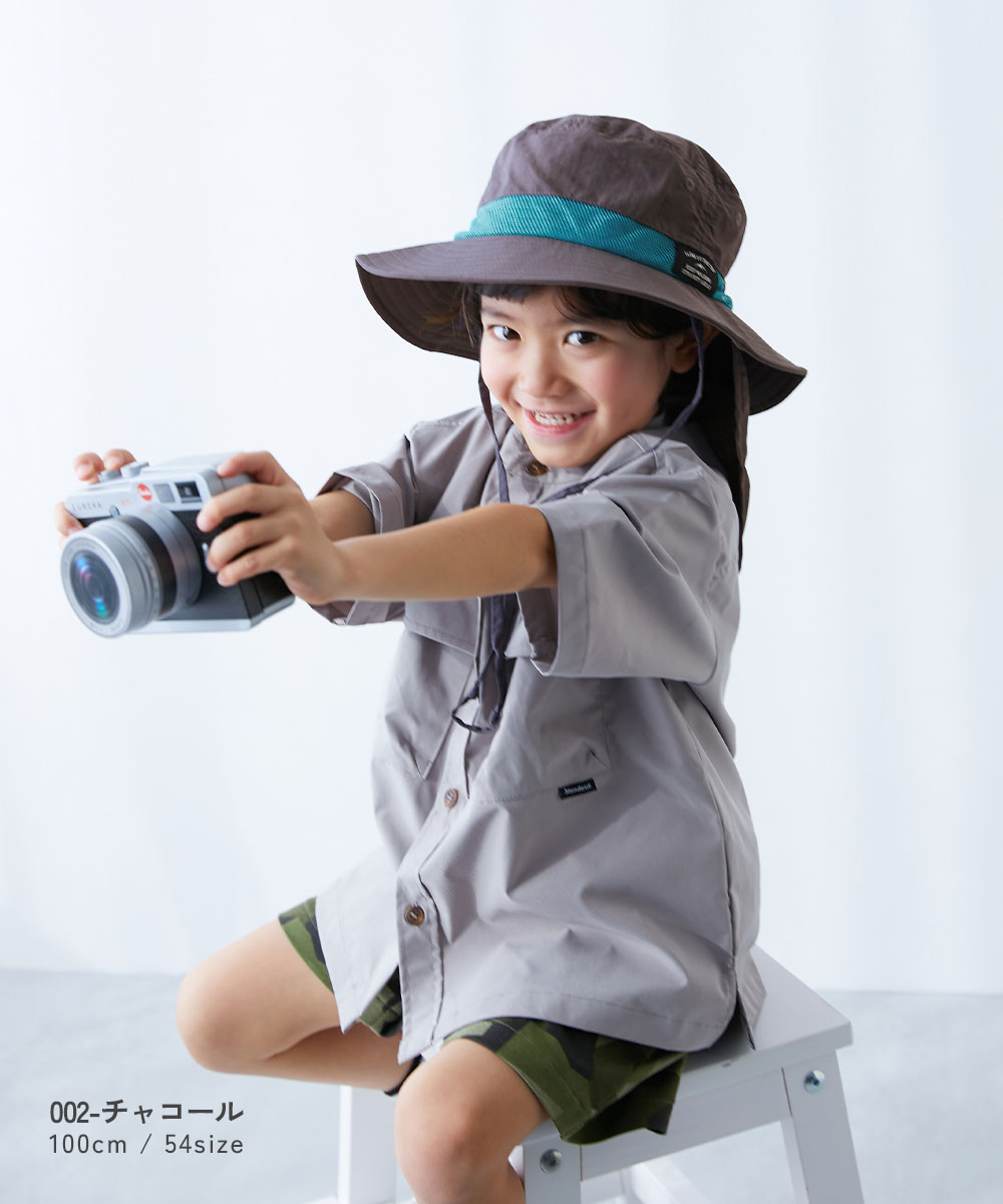 🆕【⭐訂購⭐】🇯🇵 日本直送 🌀❣️ #親子裝❣️防UV 漁夫帽 (連遮陽布)［10款選］🌀[ELDA-0134][260514]