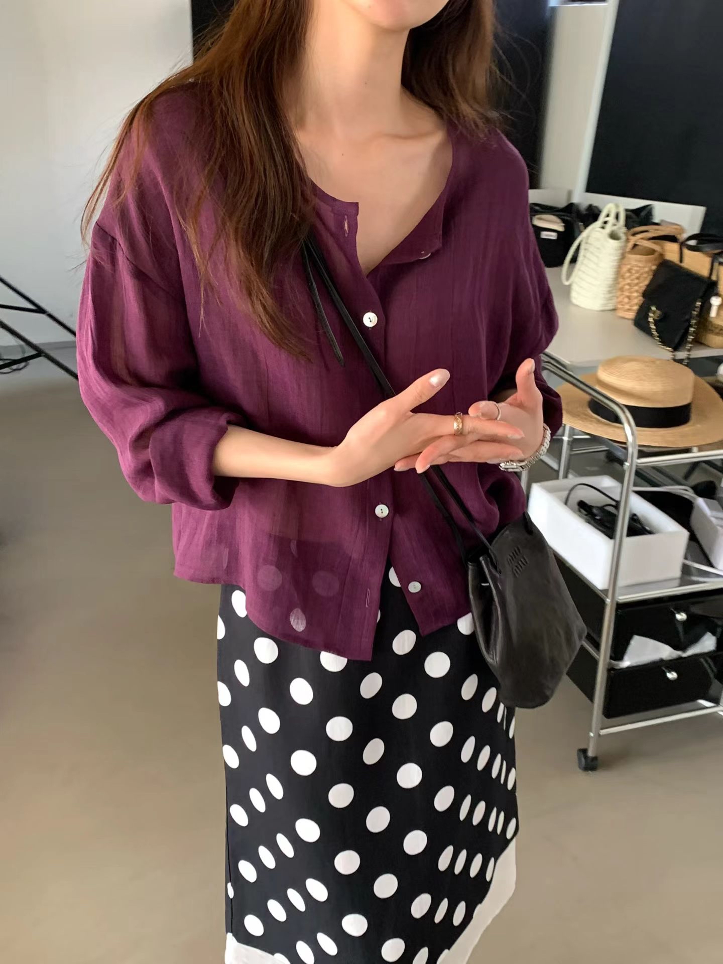 🇰🇷東大門女裝 | modern linen shirt