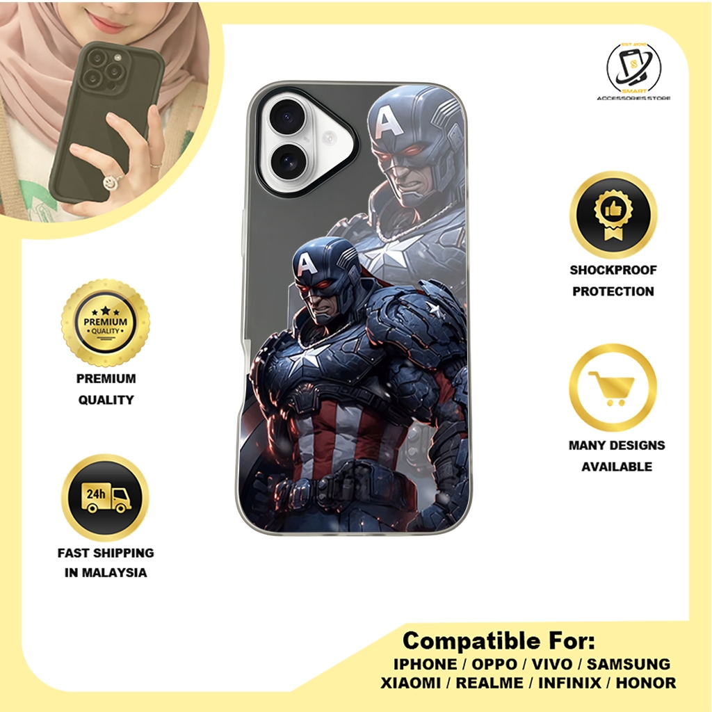 JELLY CASE PHONE FOR IPHONE - DESIGN CAPTAIN A