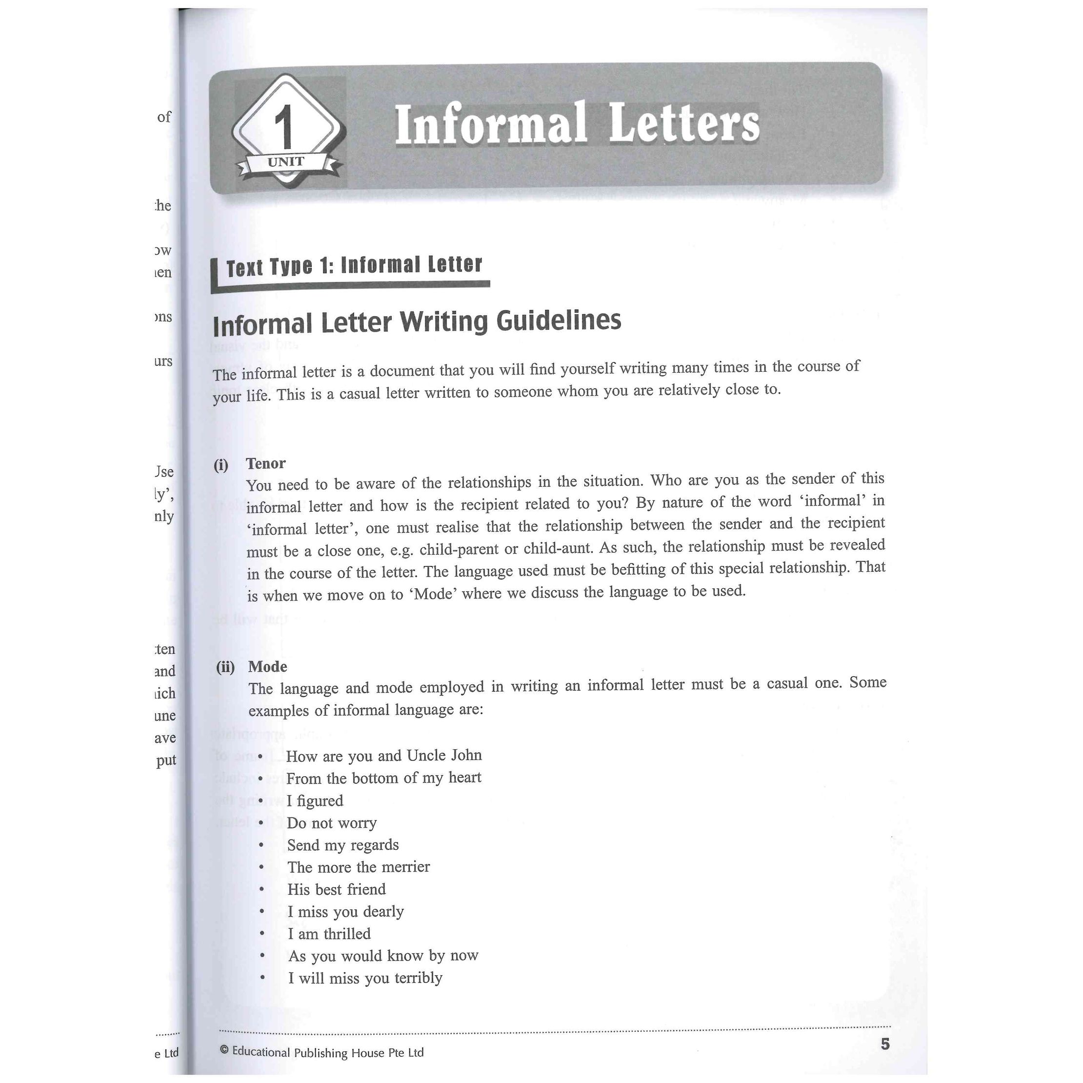 Upper Secondary Situational Writing Handbook