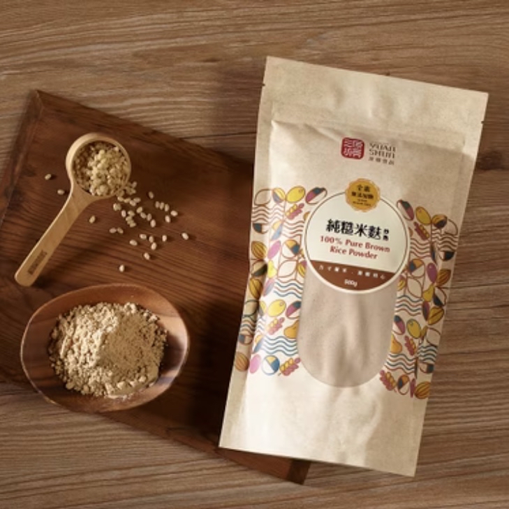源順 純糙米麩 (熟化/焙炒) 450g