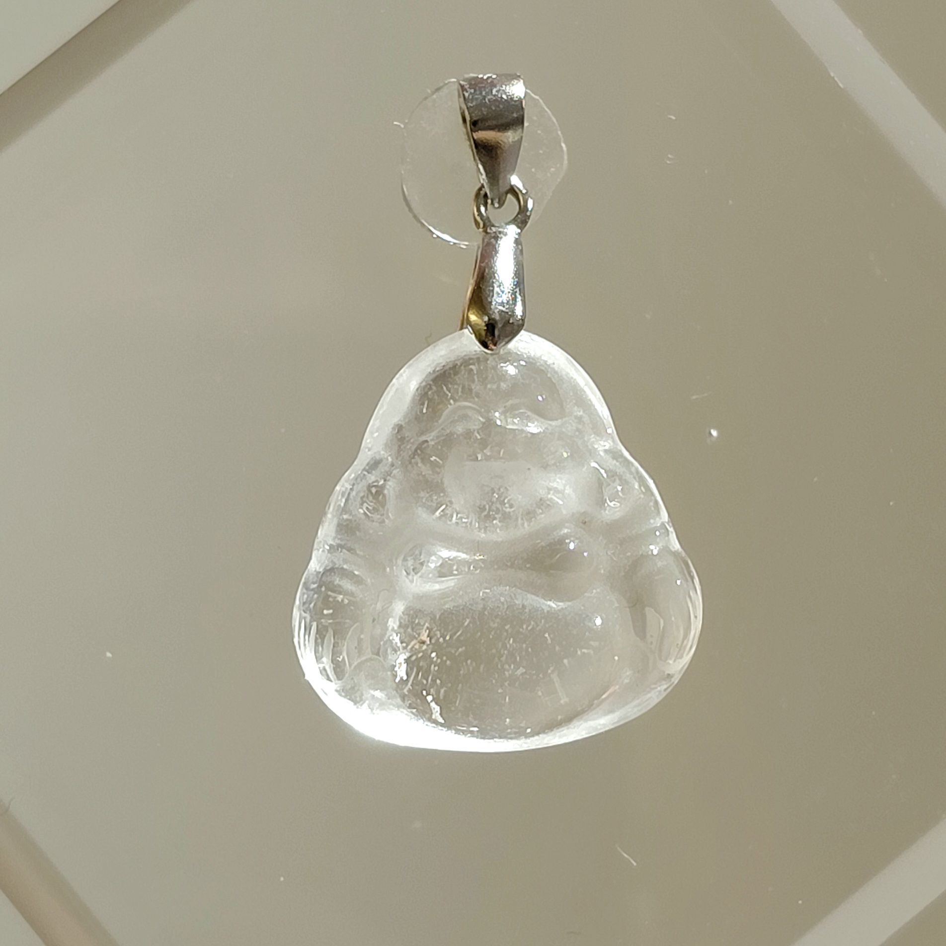 白晶彌勒笑佛吊咀